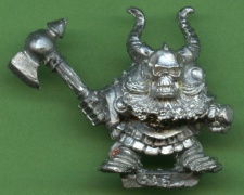 Warhammer Chaos Dwarves Spada Nano MM90/3a – Miniatura GW Del 1988 Nuova Da Collezione